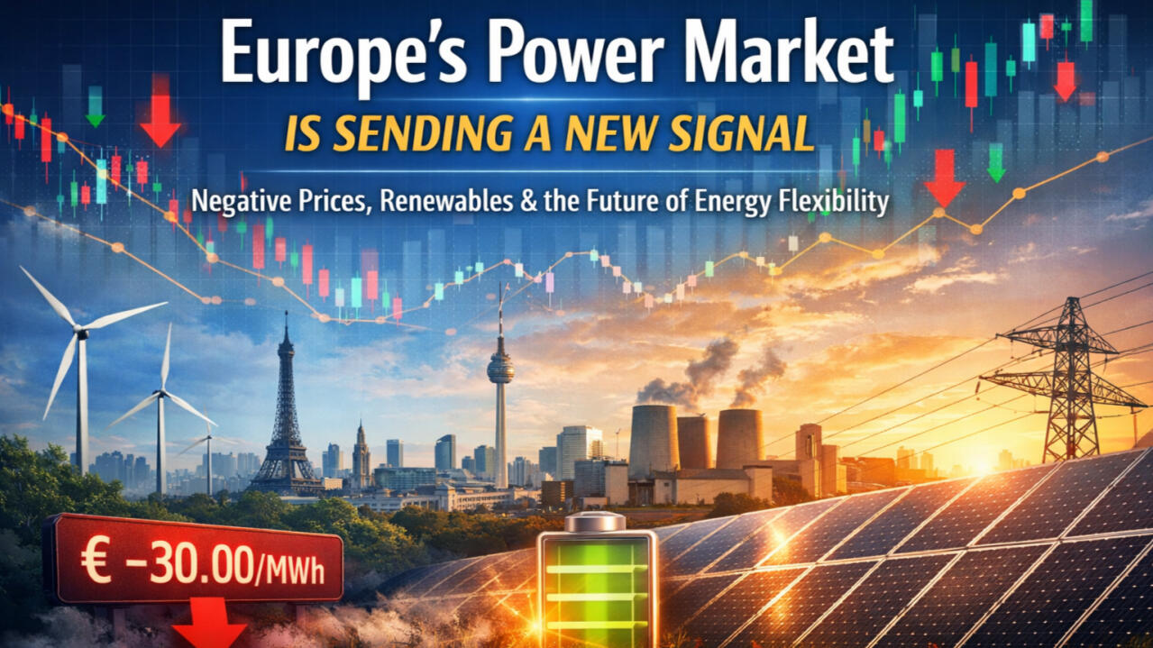 Europe’s Power Market Is Sending a New Signal Europe’s Power Market Is Sending a New Signal