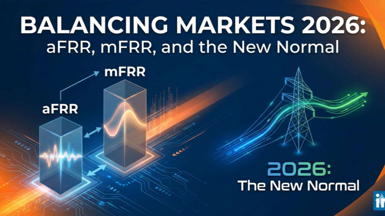 Balancing Markets 2026: aFRR, mFRR, and the New Normal Balancing Markets 2026: aFRR, mFRR, and the New Normal